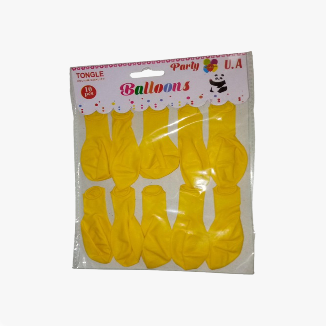 10 pcs Pack of High Quality Party Balloons