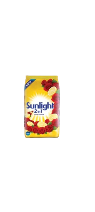 Sunlight 2in1 Washing Powder Rose (Clean & Rose Fresh) 380g