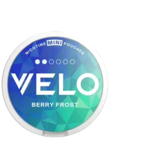 Velo Berry Frost 2 medium dots 5 Packs (6mg)