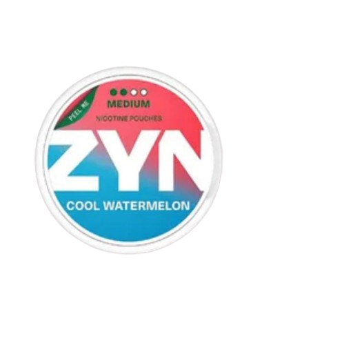 ZYN Cool Watermelon 2 medium dots 5 Packs (6mg)