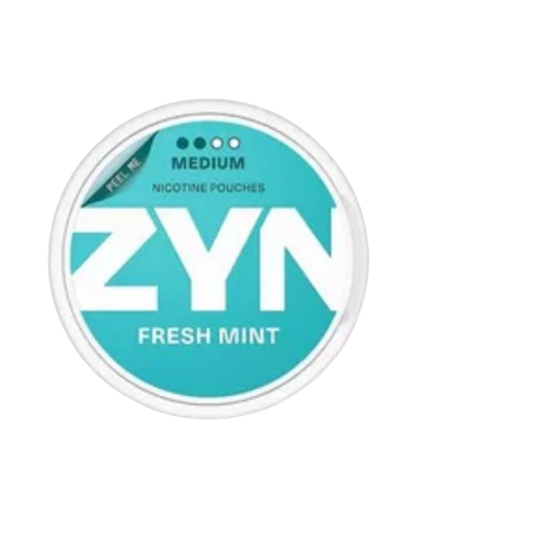 ZYN Fresh Mint 2 medium dots 5 Packs (6mg)