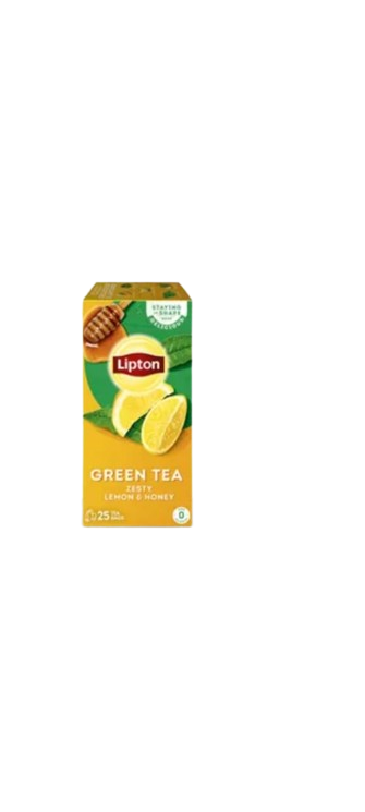 Lipton Green Tea Zesty Lemon & Honey 25 Tea Bags Pack