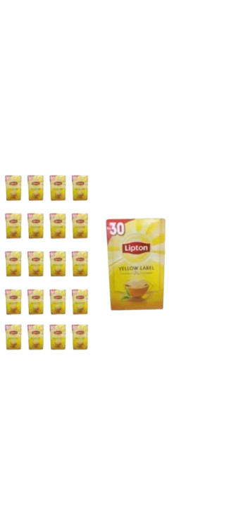 Lipton Yellow Label Black Tea 20 Packs 14g