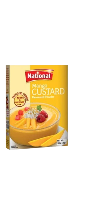 National Mango Custard Pack 120g