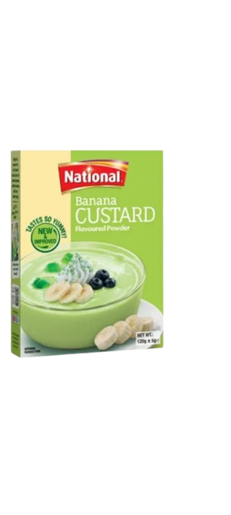 National Banana Custard 120g