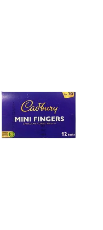 Cadbury Fingers Mini Chocolate Biscuits 12 Pcs