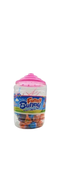 Candy Land Funny Bunny Lolipop Box of 100 Pcs