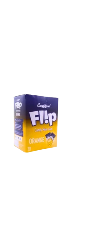 Flip Orange Candy Box of 70 Pcs