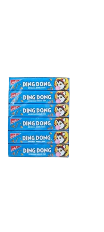 Ding Dong Bubble Gum Box of 12 Pcs