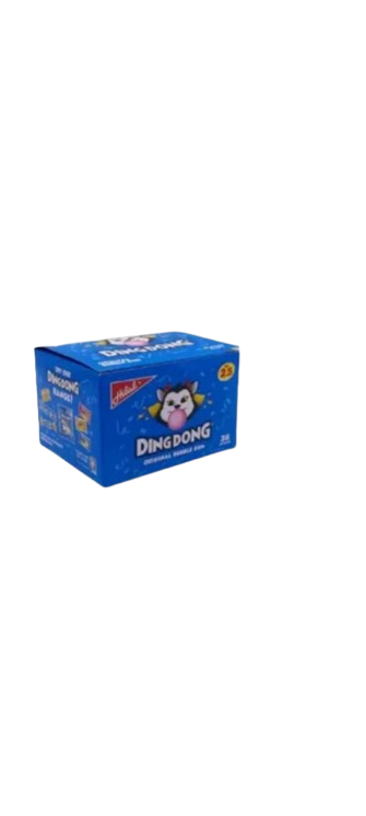 Ding Dong Bubble Gum Box of 36 Pcs