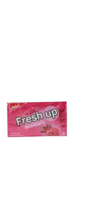 Hilal Fresh up Strawberry Refreshing Gum Box of 36 Pcs