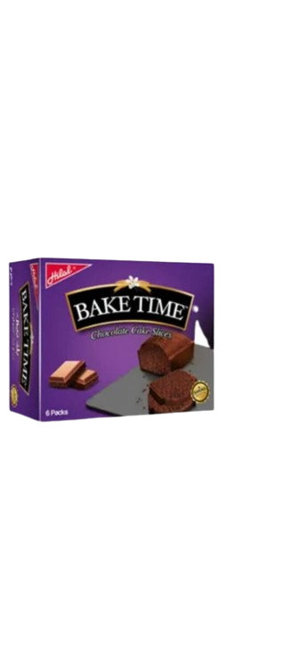 Bake Time Chocolate Cake Slices Box of 6 Pcs