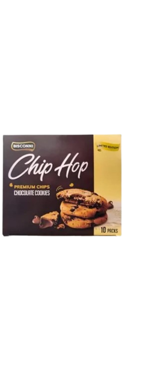 Bisconi Chip Hop Chocolate Chip Cookies 10 Pcs