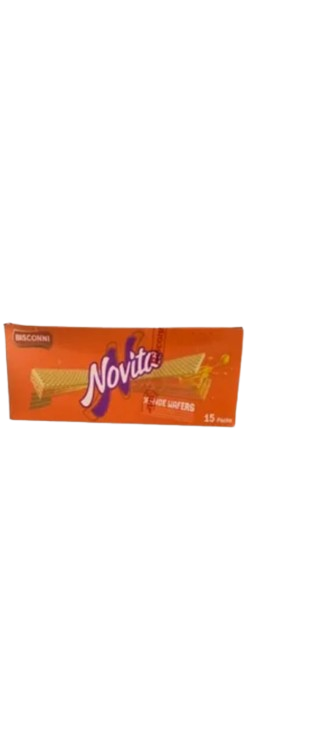 Bisconi Novita Orange Waffers 16 Pcs