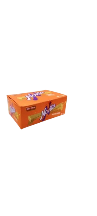 Bisconi Novita Orange Waffers 8 Pcs