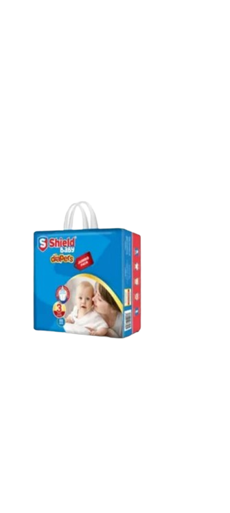 Baby Diaper Size 3 Medium Pack of 88 Pcs