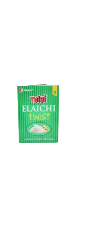 Tulsi Elaichi Twist Mouth Freshers Box-48 Pcs