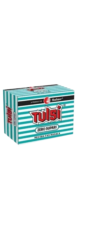 Tulsi Zero Supari Metha Pan Masla Box-48Pcs