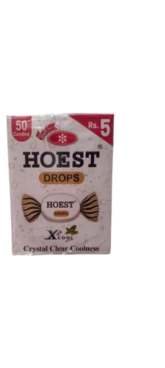 Hoest Drops Crystal Candy Box-50pcs