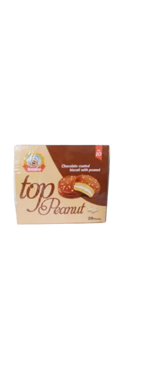 Well-done Top Peanut Chocolate coated Biscuits-20Pcs