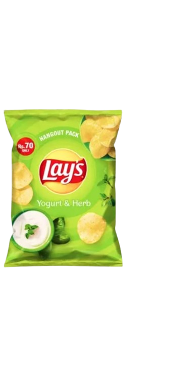 Lays Yogurt & Herb Chips Green-16Pack