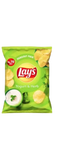 Lays Yogurt & Herb Chips Green-16Pack