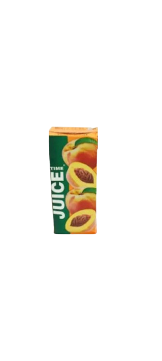 Juice Time Peach 200ml 24 Packs