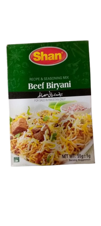 Shan Beef Biryani Mix Pack