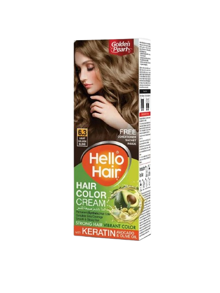 Hello Hair - Hair Color Light Golden Blond 6.3