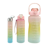 Designer Water Bottle Green x 3