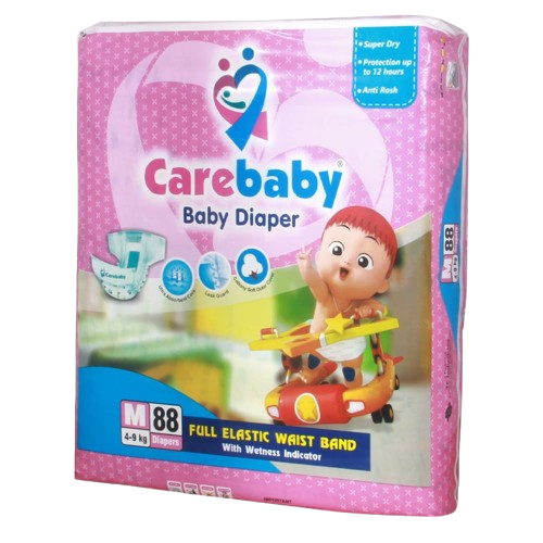 CareBaby Baby Diaper 80pc (Size Max)