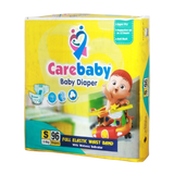 CareBaby Baby Diaper 96pc (Size Small)