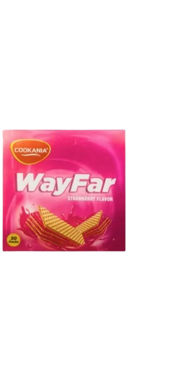 CookAnia WayFar Strawberry Wafer 30pc