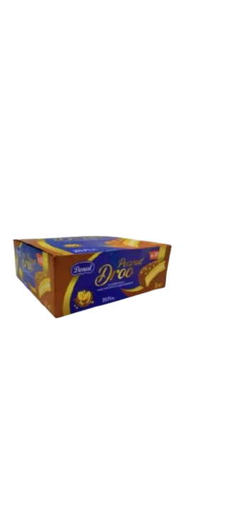 Donal Peanut Droo Chocolate Coated Biscuits 20pcs