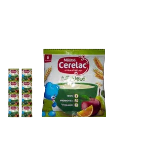 Cerelac 3 Fruits 8 Packs 25g