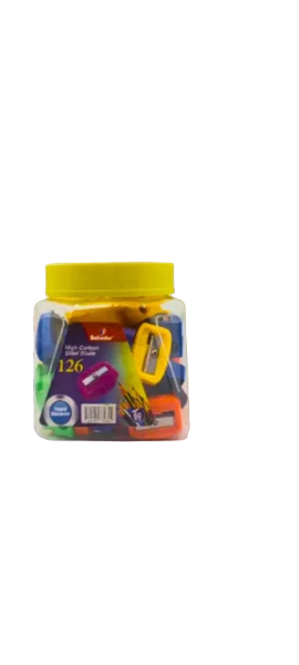 Bahadur 126 Pencil Sharpener Jar Of 60Pcs