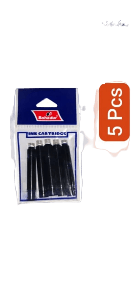 Bahadur Ink CarTridge Blue 5Pcs